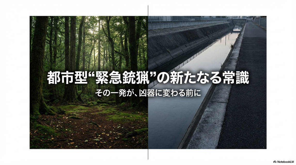 【独自検証】緊急銃猟にるバックストップの科学と安全指針おけるバックストップの科学と安全指針